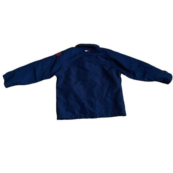 Tommy Hilfiger Mens Navy Blue Full-Zip Lightweight Jacket With Logo Details Size - Picture 4 of 10